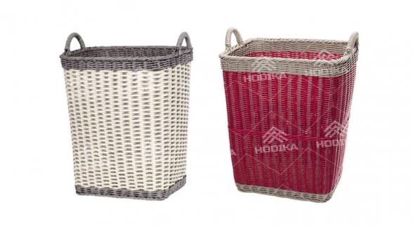 سفارش سبد رخت چرک ارزان حصیری و پلاستیکی