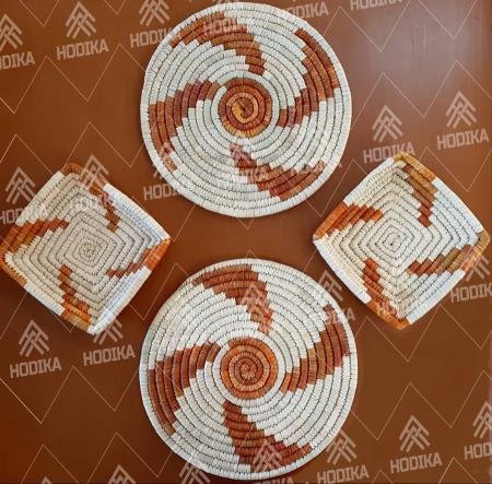 مشخصات اصلی زیر بشقاب حصیری