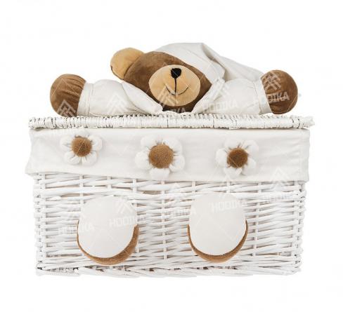 عرضه جدیدترین سبد لباس حصیری کودک