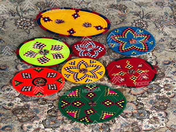 خرید بشقاب حصیری لبه دار متوسط