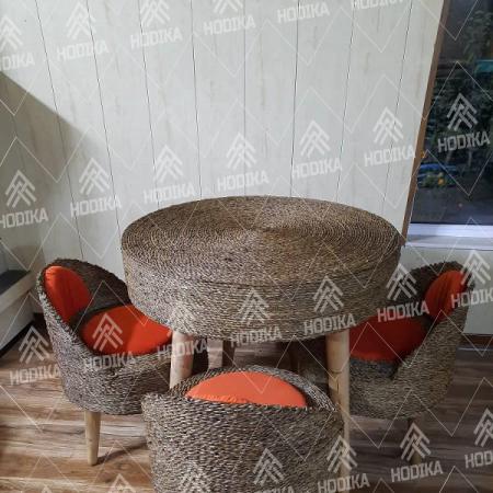 قابلیت حمل آسان صندلی حصیری