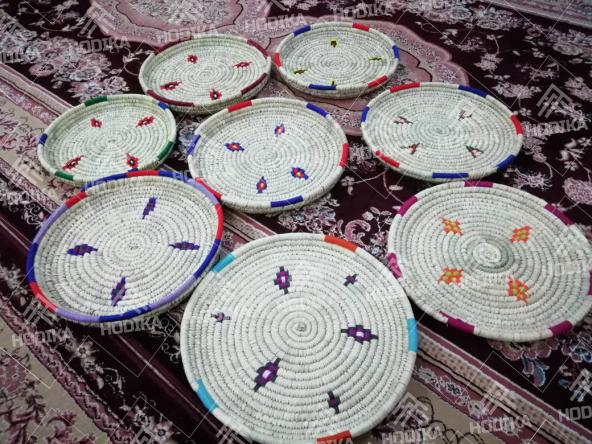 صادرات سینی حصیری بزرگ