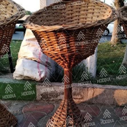 مرکز پخش سبد حصیری پایه دار مناسب