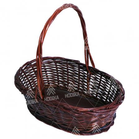 مراحل تولید سبد حصیری دسته دار در کارخانه