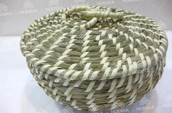 قیمت سبد حصیری در دار دورنگ