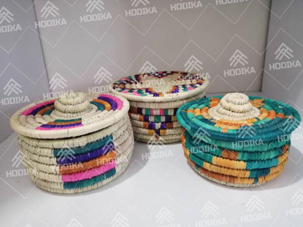 فروش انواع سبد حصیری ارزان