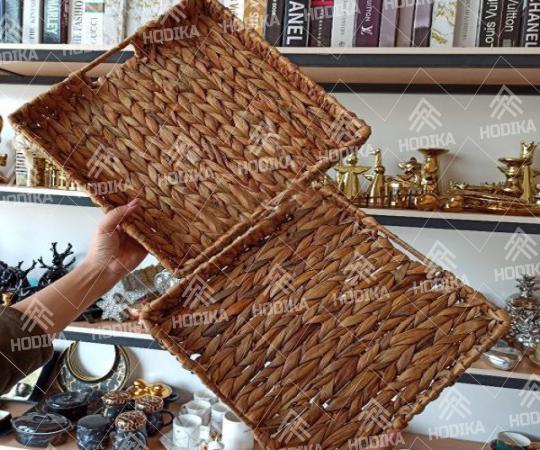 فروش سینی حصیری مربع در سراسر کشور