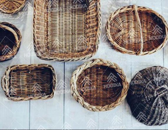 انواع مختلف سبد حصیری جهت سفارش