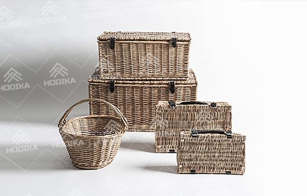 دسته بندی انواع سبد حصیری براساس قیمت