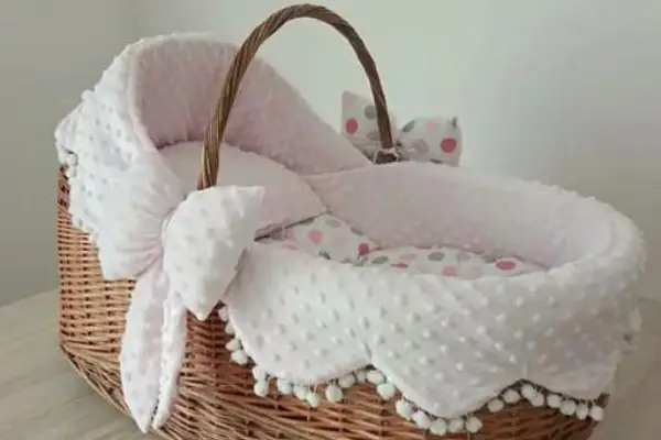 انتخابی متفاوت برای سبد حصیری نوزاد