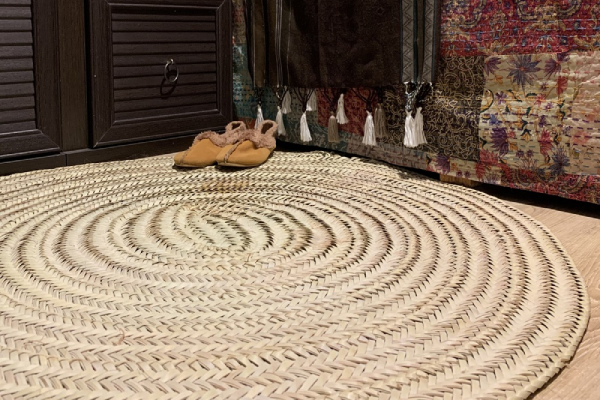 سفره حصیری متفاوت و کاملاً کیفیتی