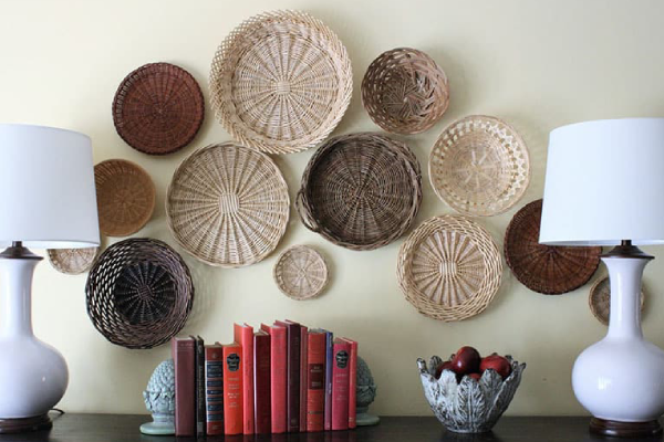 فروش دیوارکوب حصیری با قیمت استثنایی و استفاده از مواد با کیفیت