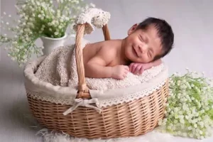 مرکز تخصصی فروش سبد حصیری برای نوزادان